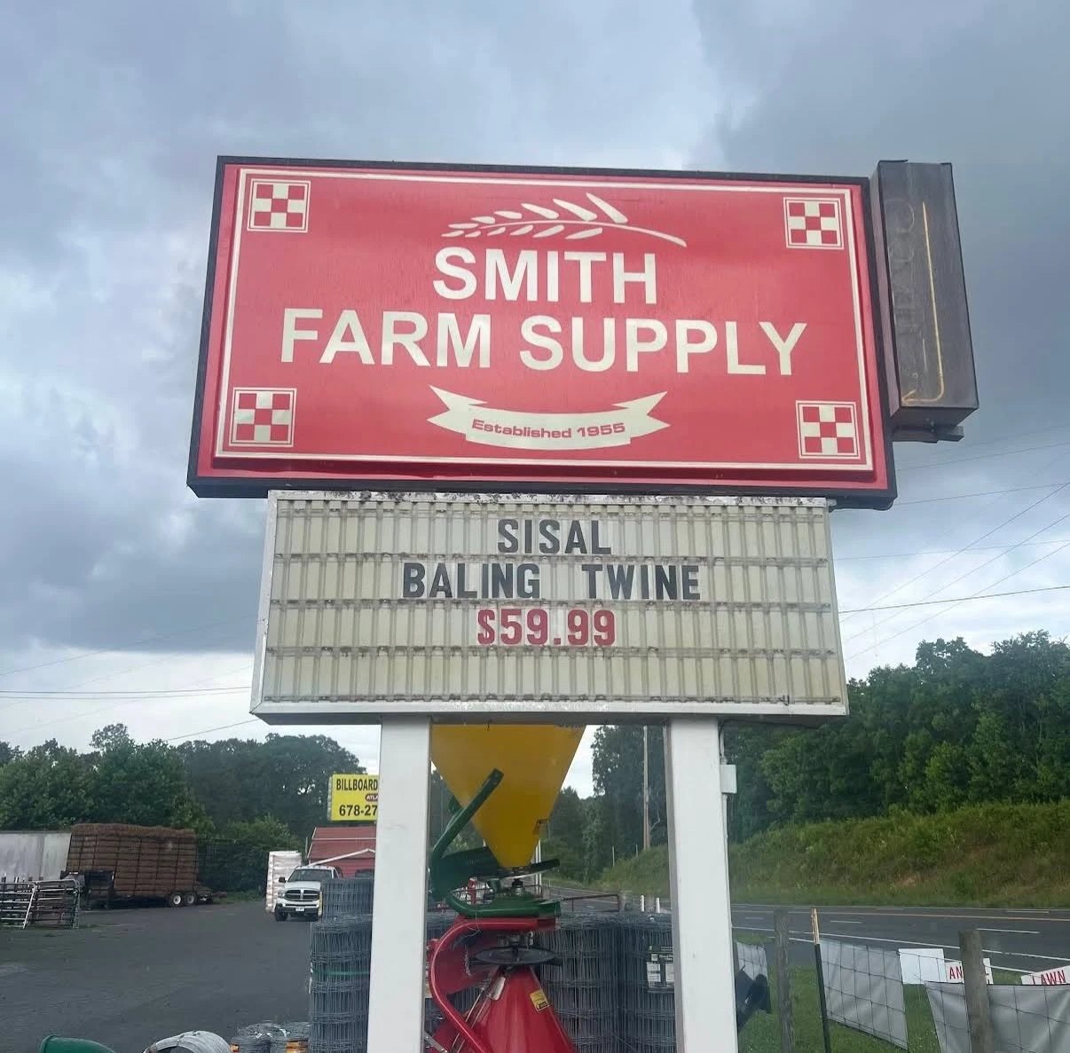 Smith Farm Supply, established 1955, one of the 236 stores that stock Humble Acres